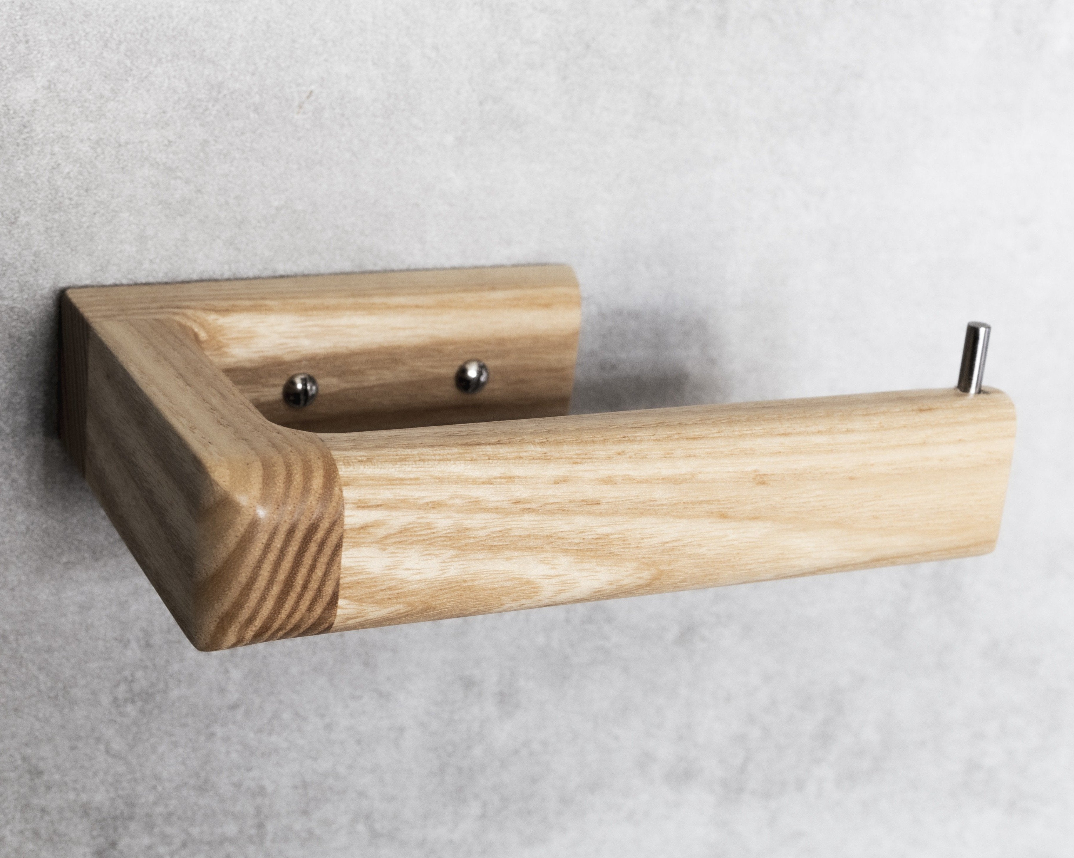Ash toilet paper holder