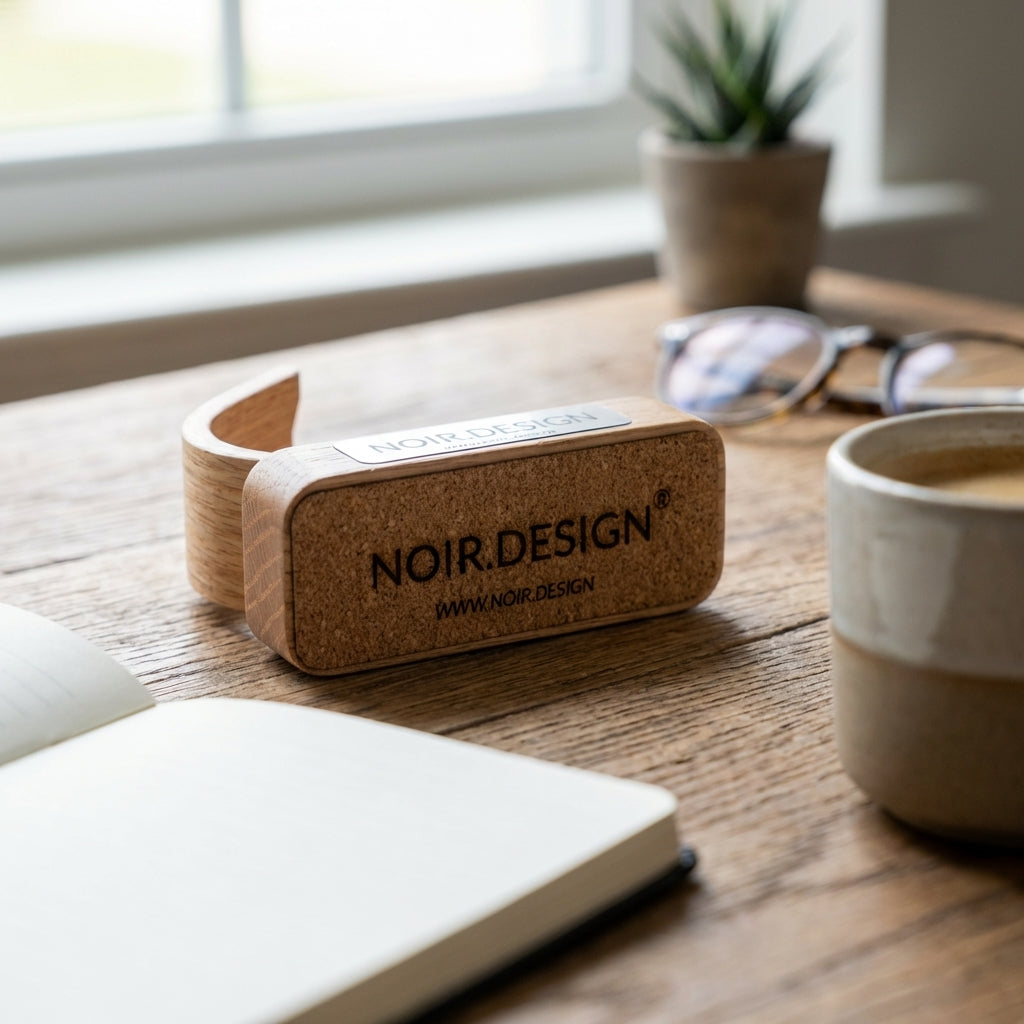 Customisable office pen holder with sleek design