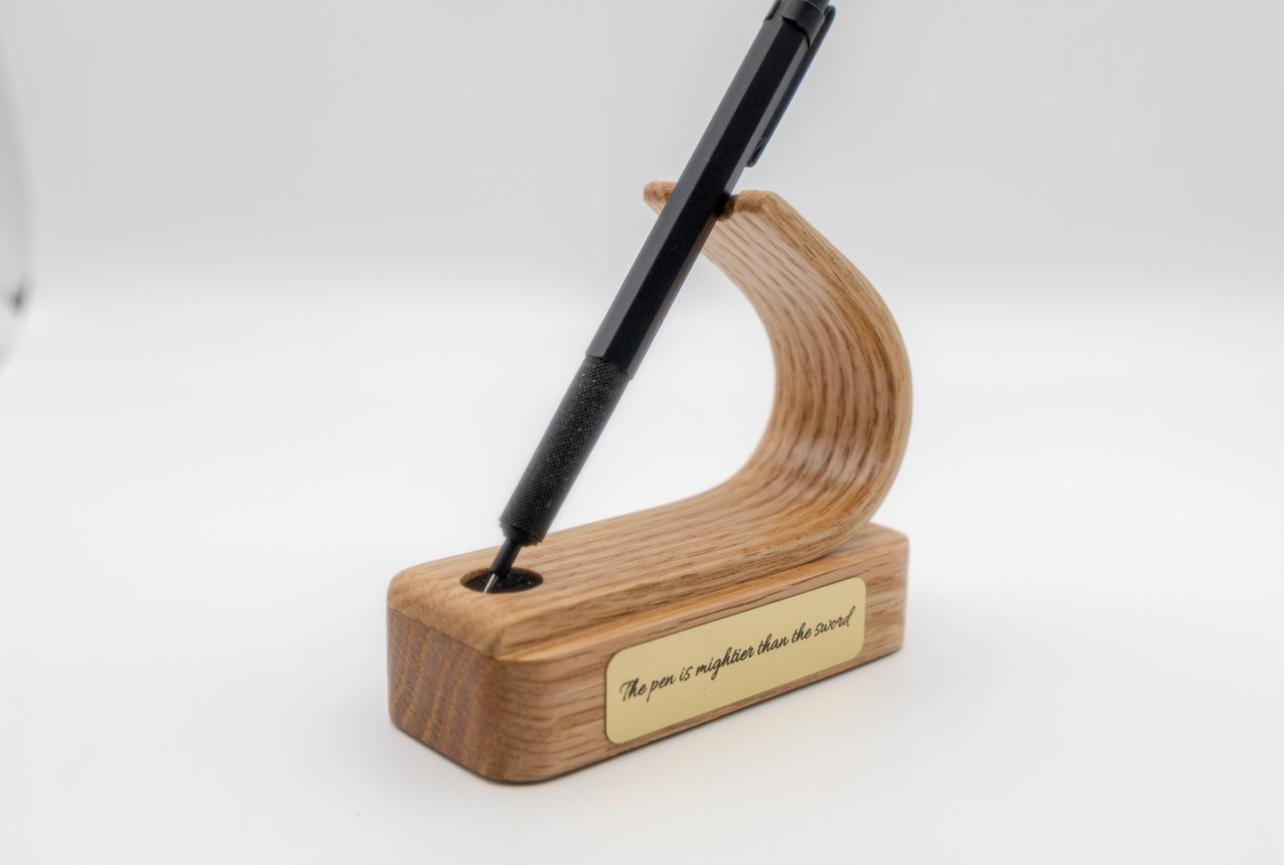 desk accessory with bespoke engraving