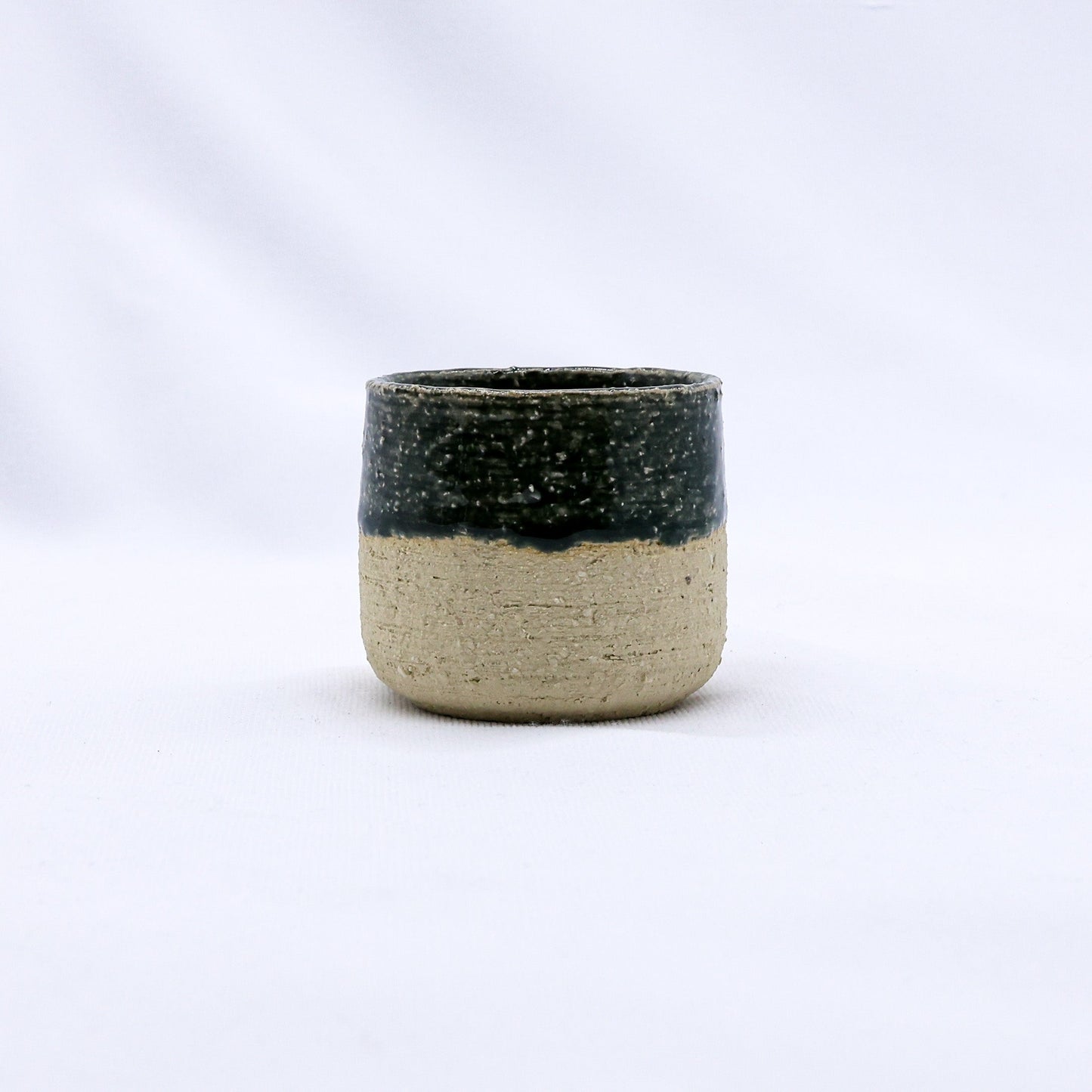 Bluvio Handmade Ceramic Milled Stoneware Espresso Mug