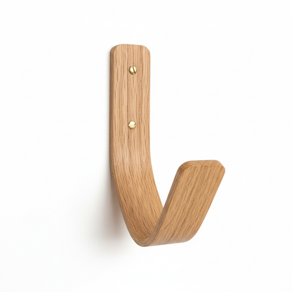 Oak Grain Detail showing the equality of the surfboard bracket