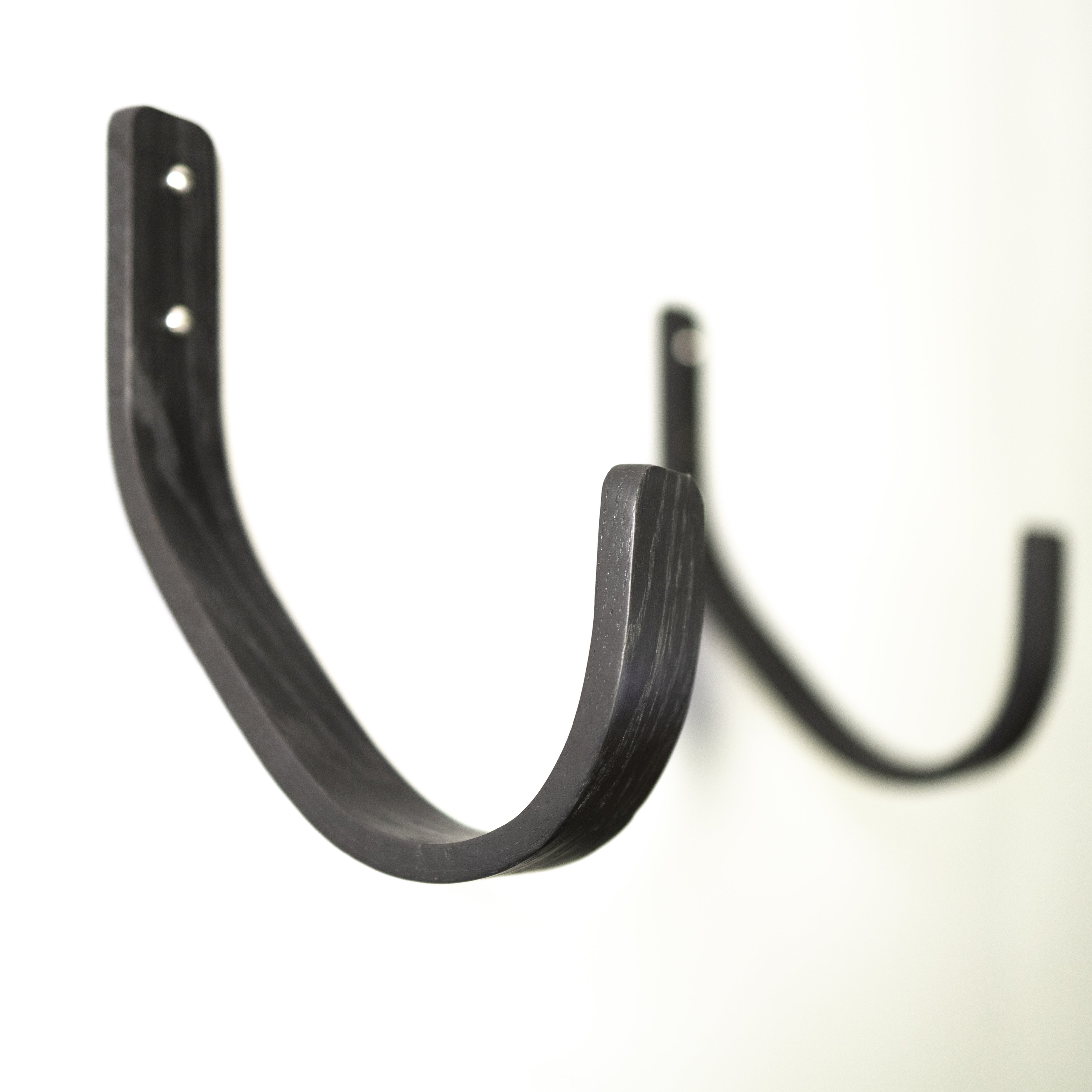 Black Oak Longboard Surfboard Wall Mount | Waves 2.0 Vertical Rack | Handcrafted in UK