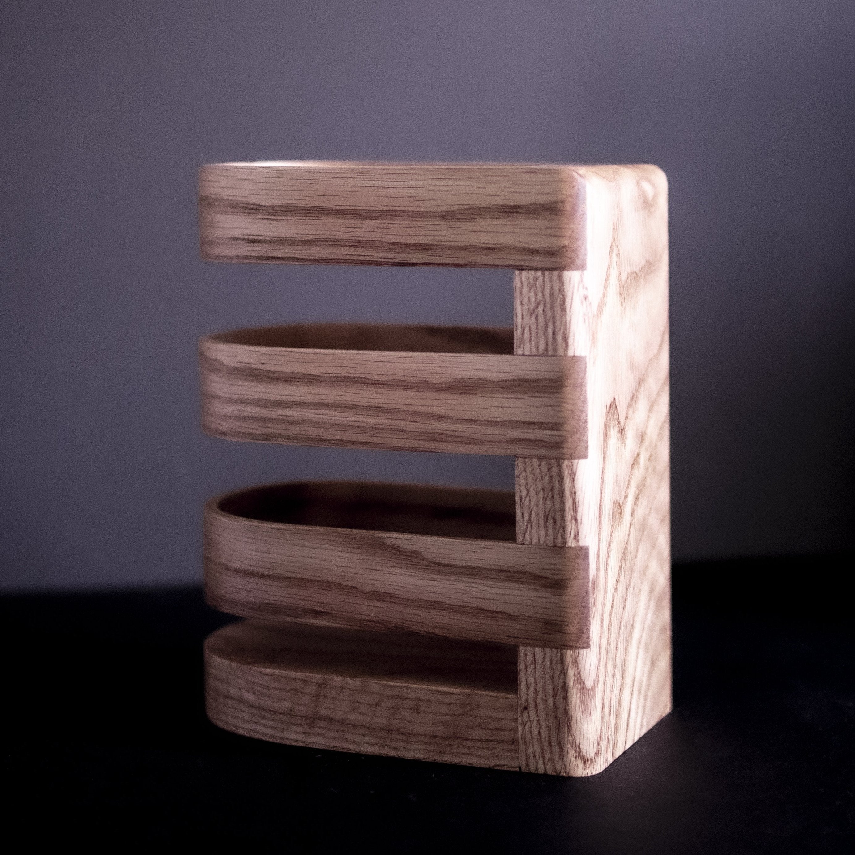Kitchen Utensil Holder | Solid Oak | Lux