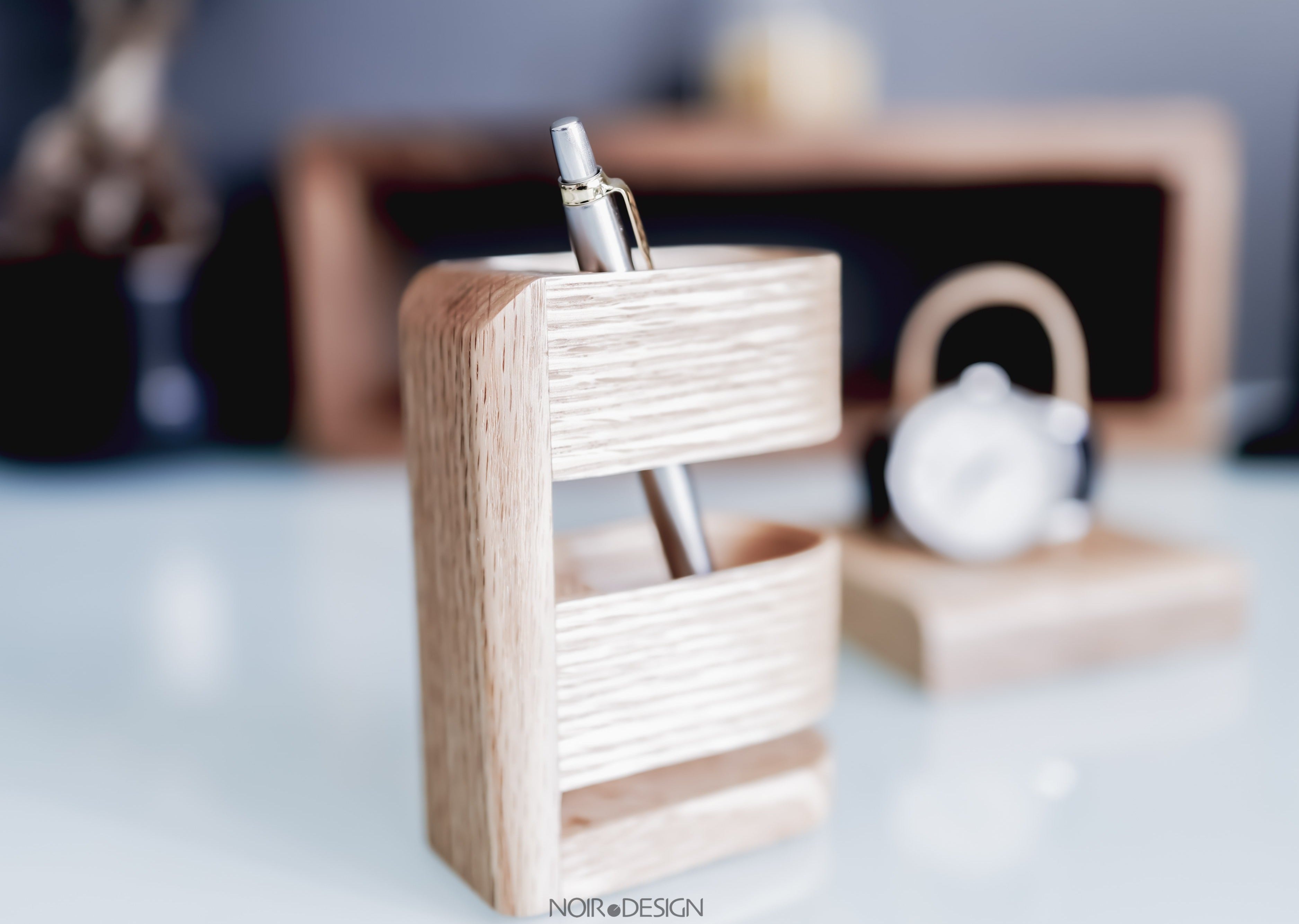 Pen Pot | Solid English Oak | Swiss Collection